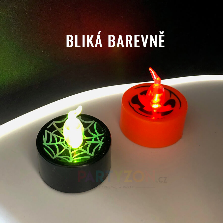 halloween svíčky led na baterie